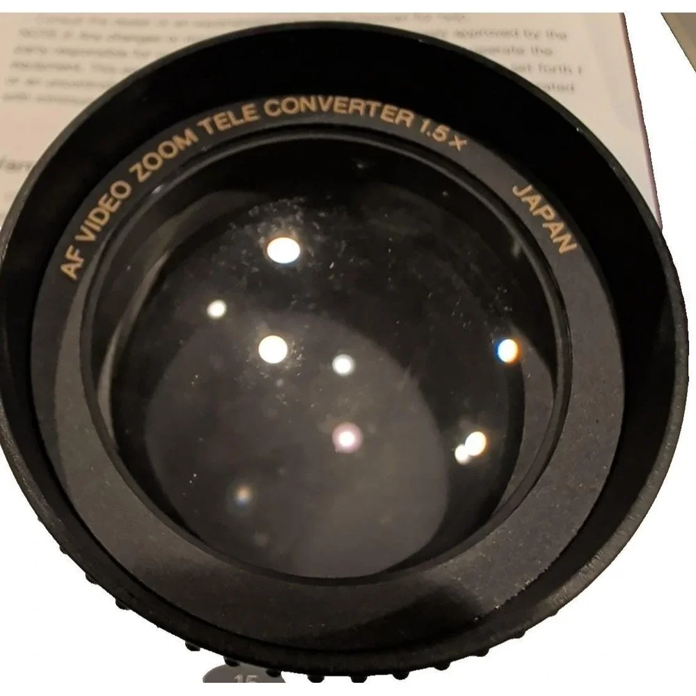 Ace‎ Optical 1.5X Tele Converter 46mm AF Video Zoom Lens Japan